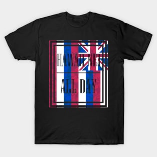 Hawai'i Floral Flag by Hawaii Nei All Day T-Shirt